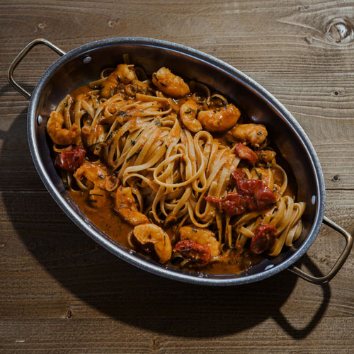 Γαριδομακαρονάδα / Shrimp linguine