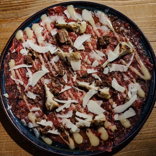 Καρπάτσιο μοσχαρίσιας μπριζόλας* / Beef* carpaccio